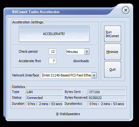 BitComet Turbo Accelerator Crack Plus Serial Key