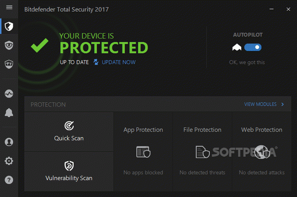 Bitdefender Total Security 2018 Crack Plus Serial Key