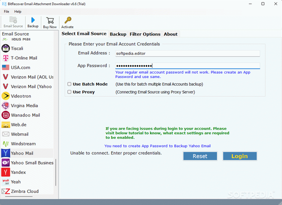 BitRecover Email Attachment Downloader Wizard