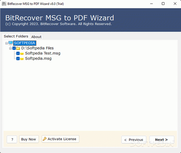 BitRecover MSG to PDF Wizard Serial Key Full Version