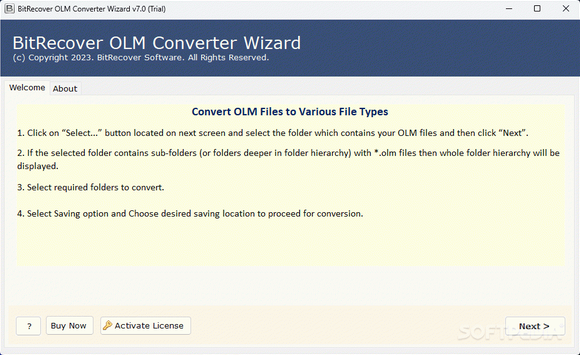 BitRecover OLM Converter Wizard Activation Code Full Version