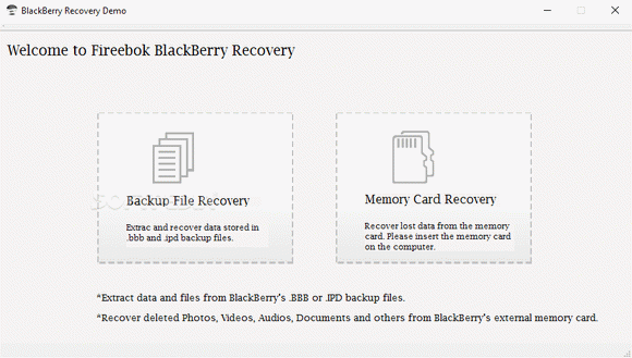 BlackBerry Recovery Crack + Serial Number