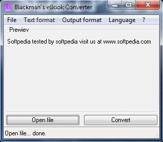 Blackman's eBook Converter Crack + License Key