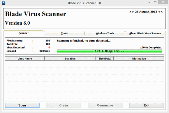 Blade Virus Scanner Crack & Activation Code