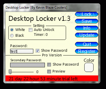 Desktop Locker Activation Code Full Version