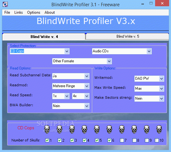 BlindWrite Profiler Crack & Activator