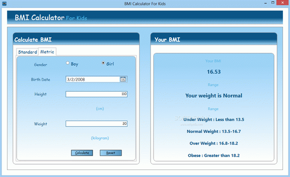 BMI Calculator for Kids Crack + License Key Download 2024