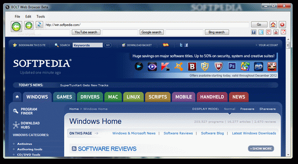BOLT Web Browser Crack With Serial Number Latest