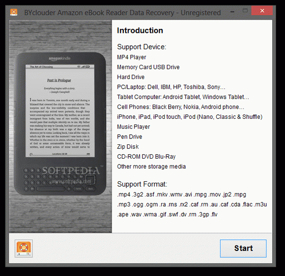 BYclouder Amazon eBook Reader Data Recovery Crack With Activation Code 2024