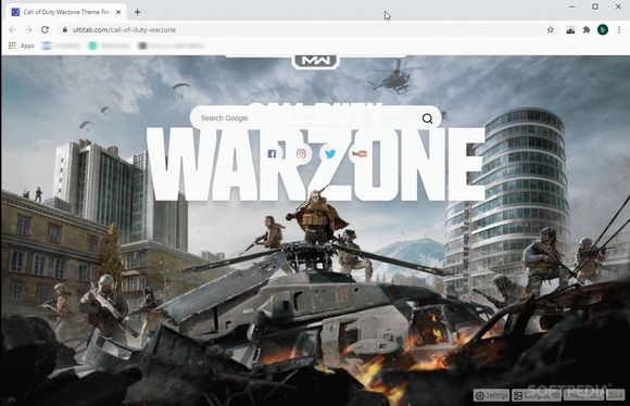 Call of Duty Warzone Wallpapers and New Tab Crack Full Version