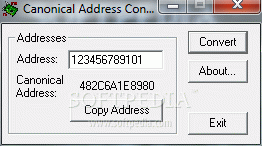 Canonical Address Converter Crack With Activation Code