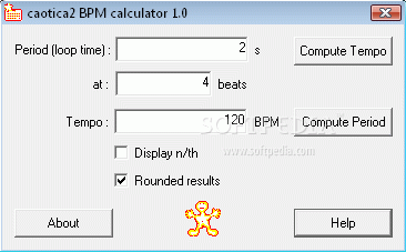 caotica2 BPM Calculator Crack With Serial Number Latest 2024