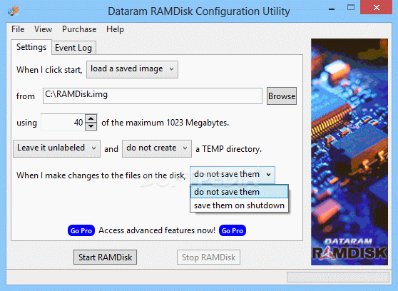 RAMDisk Serial Number Full Version