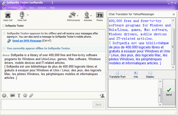 Chat Translator for Yahoo Messenger Crack With License Key 2024