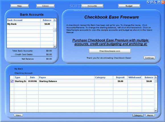 Checkbook Ease Activation Code Full Version