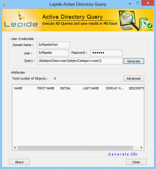 Lepide Active Directory Query (formerly Chily Active Directory Query) Crack With License Key Latest