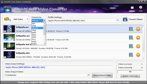 ChrisPC Free Video Converter Crack + Serial Number (Updated)