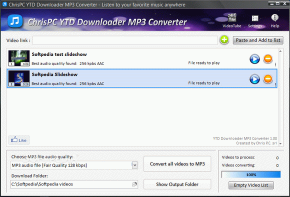ChrisPC YTD Downloader MP3 Converter Crack + Serial Key Download