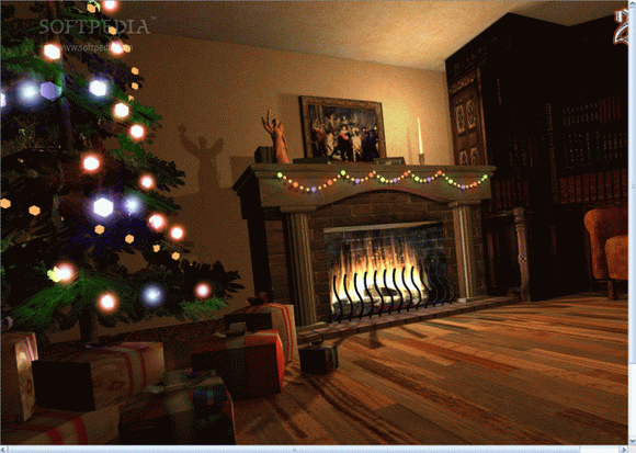 Christmas Fireplace 3D Screensaver Crack + Serial Key Download