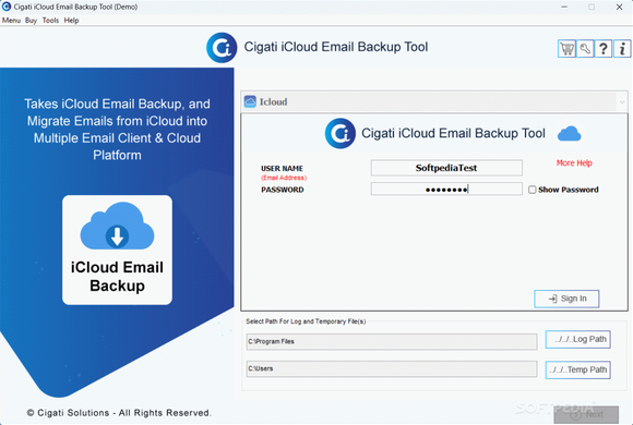 Cigati iCloud Email Backup Tool Activation Code Full Version