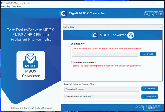 Cigati MBOX Converter Crack + License Key Download 2024