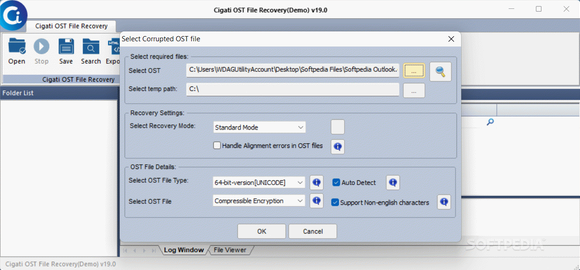 Cigati OST File Recovery Tool Crack + Keygen