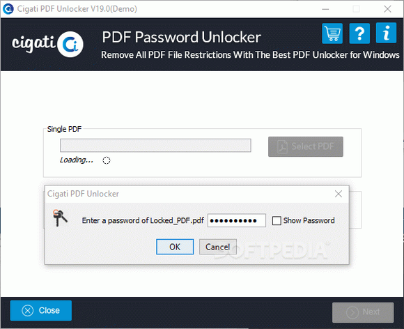 Cigati PDF Unlocker Crack + Activation Code Download