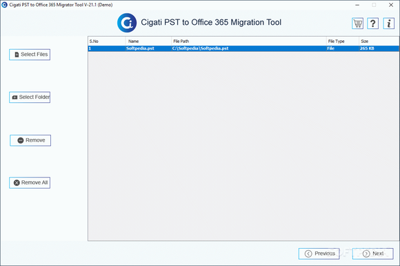 Cigati PST to Office 365 Migration Tool Serial Number Full Version