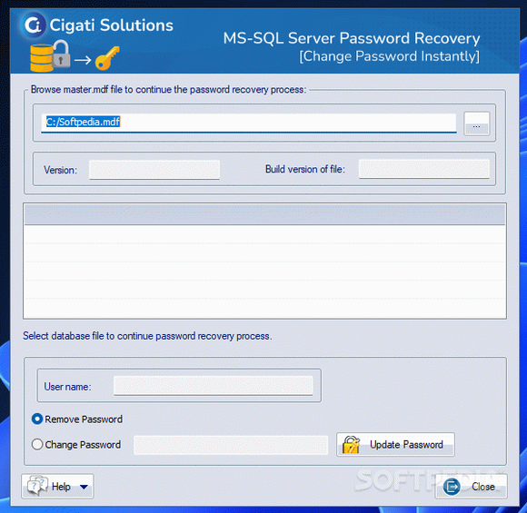 Cigati SQL Server Password Recovery Crack + Activation Code Download 2024