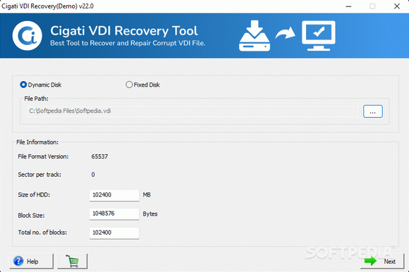 Cigati VDI Recovery Tool Crack + License Key Download 2024
