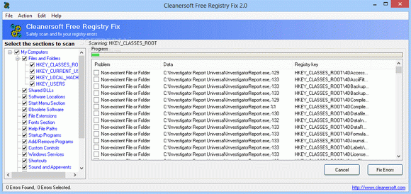 Cleanersoft Free Registry Fix Crack With Keygen