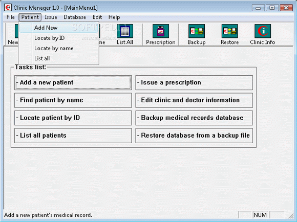 Clinic Manager Crack Plus Serial Number