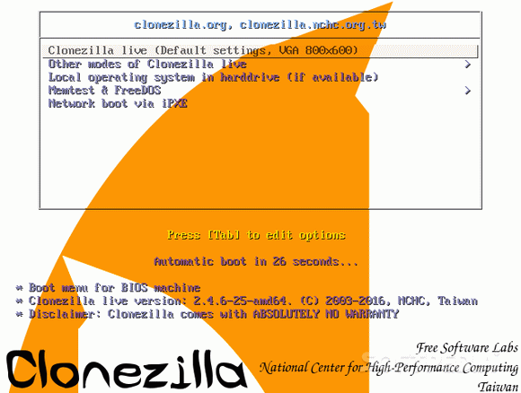Clonezilla Crack + License Key Download