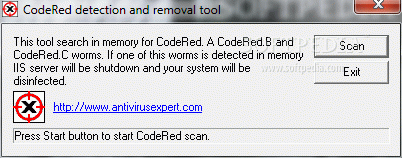CodeRed Detection and Removal Tool Crack Plus License Key