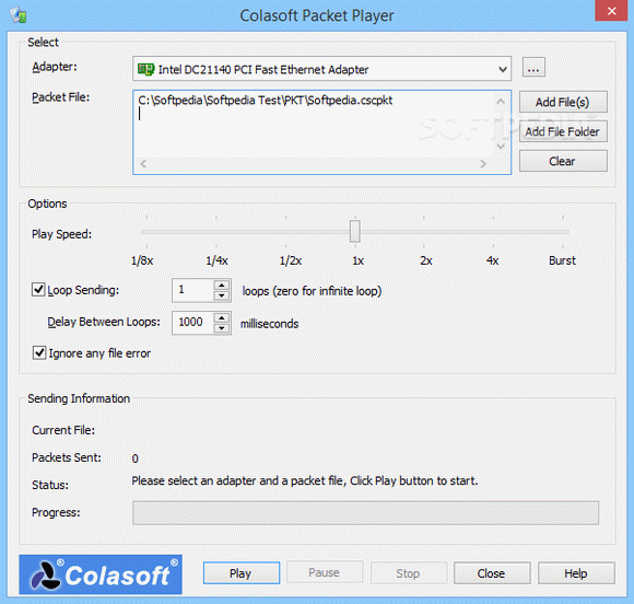 Colasoft Packet Player Crack Plus License Key