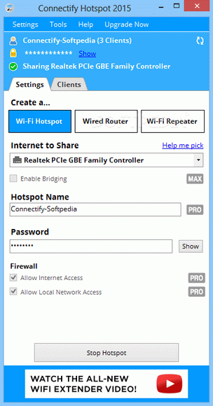 Connectify Hotspot Crack + Serial Key Updated