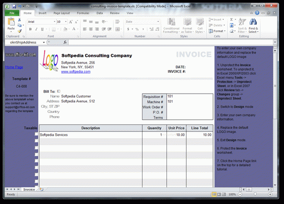 Consulting Invoice Template Crack With Keygen