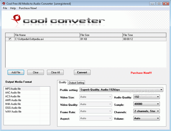 Cool Free All Media to Audio Converter Crack With Activation Code Latest