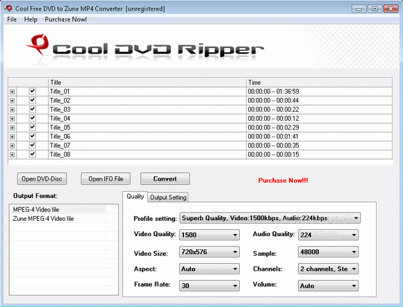 Cool Free DVD to Zune MP4 Converter Crack + Keygen Updated