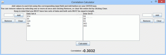 Correlation Calculator Crack & Serial Number