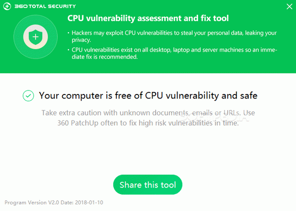 CPU Vulnerability Assessment and Fix Tool Crack Full Version