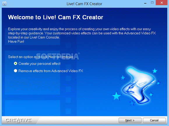 Creative Live! Cam FX Creator Crack & License Key