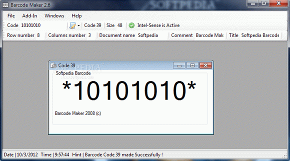 Csomar Barcode Maker Crack + Serial Key