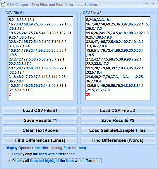 CSV Compare Two Files and Find Differences Software Crack + Keygen