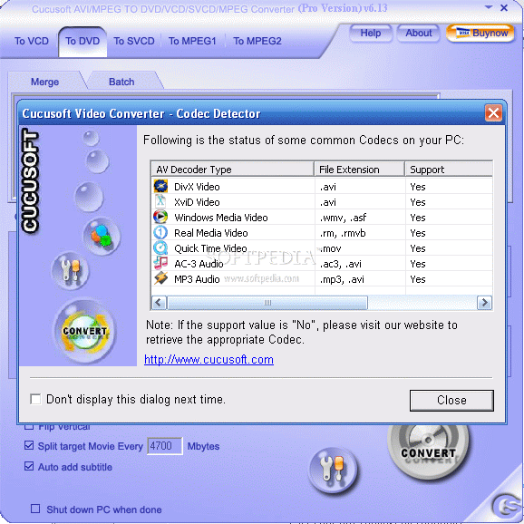 Cucusoft AVI to DVD VCD SVCD MPEG Converter Pro Crack + Serial Number Updated