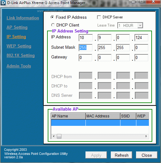 D-Link AirPLus Xtreme G Access Point Manager Crack Plus Activation Code