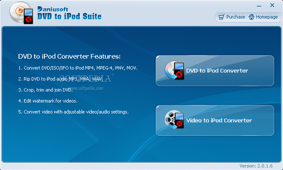 Daniusoft DVD to iPod Suite Crack + Serial Key Updated