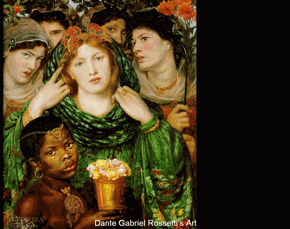 Dante Gabriel Rossetti Painting Screensaver Crack & License Key