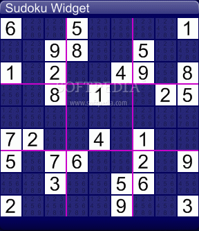 Sudoku Widget Crack & Serial Number