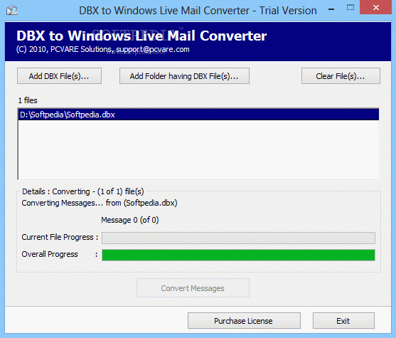 DBX to Windows Live Mail Converter Crack With Keygen Latest